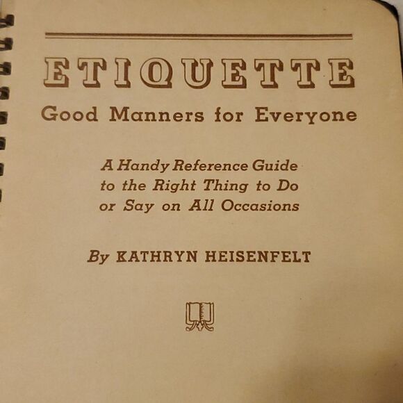Etiquette, good manners for everyone. By Kathryn Heisenfelt. Copyright - Picture 5 of 10